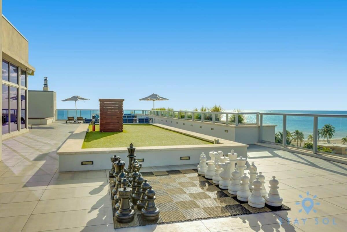 Rooftop Pool - Ocean View Balcony - Hollywood Beach Esterno foto
