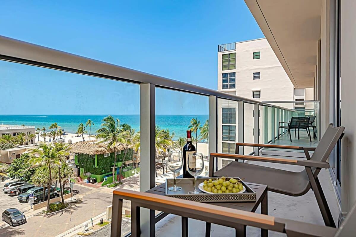 Rooftop Pool - Ocean View Balcony - Hollywood Beach Esterno foto