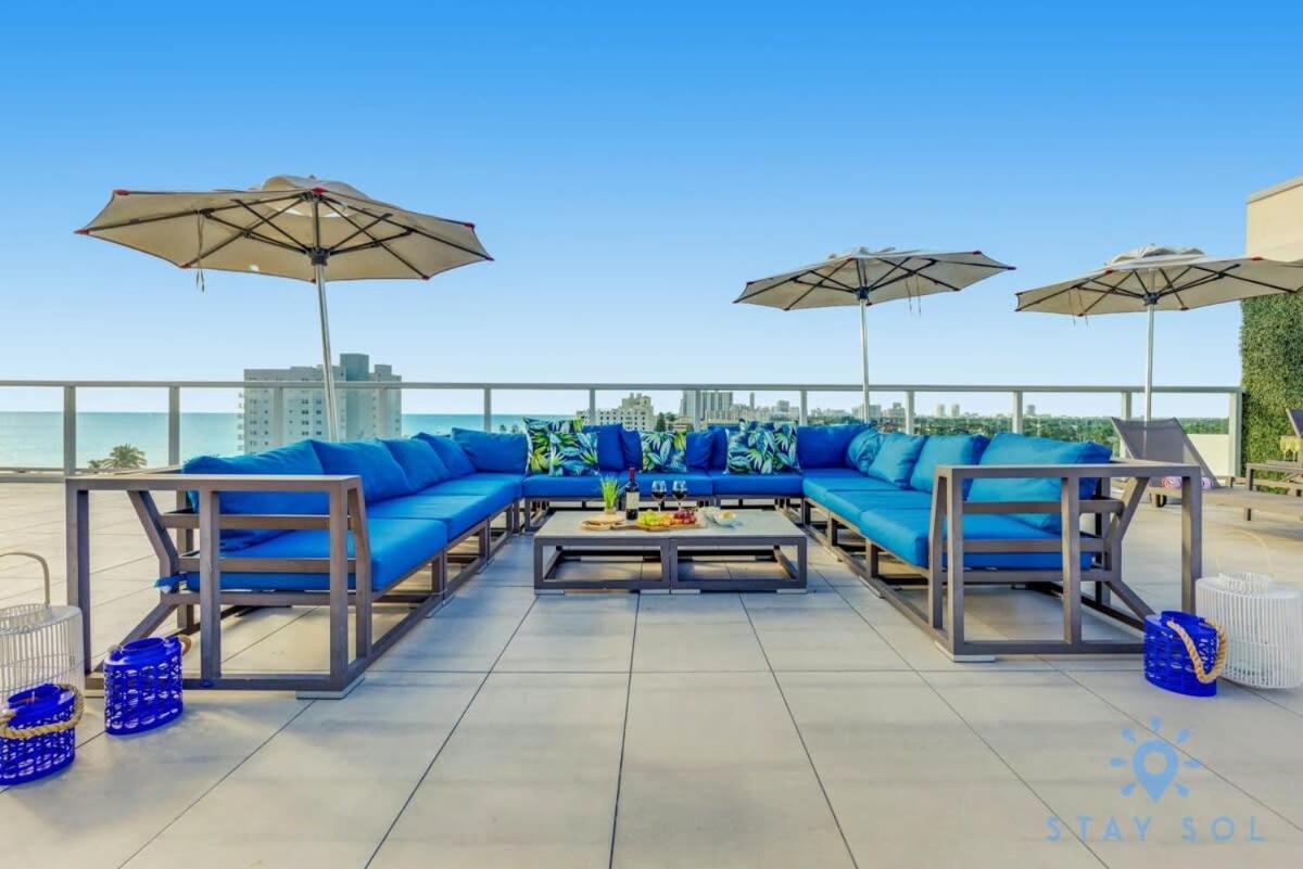 Rooftop Pool - Ocean View Balcony - Hollywood Beach Esterno foto