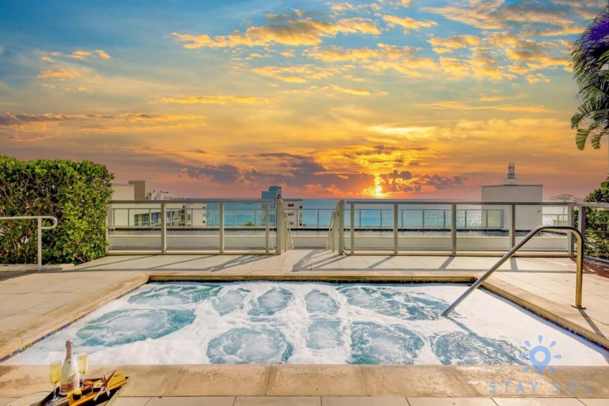Rooftop Pool - Ocean View Balcony - Hollywood Beach Esterno foto