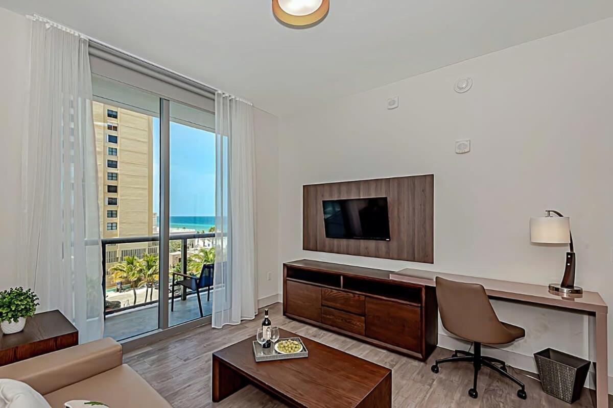 Rooftop Pool - Ocean View Balcony - Hollywood Beach Esterno foto